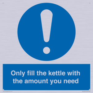 Only fill the kettle with the amount you need